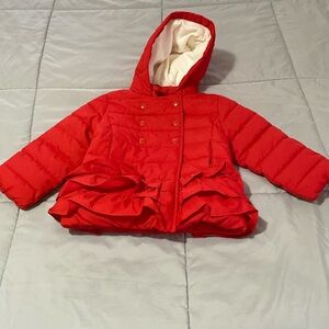 Gymboree toddler’s red puffer jacket